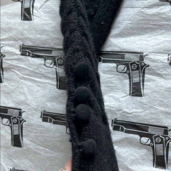 Danielle Guizio cable knit backless turtle neck dress - Picture 3 of 6